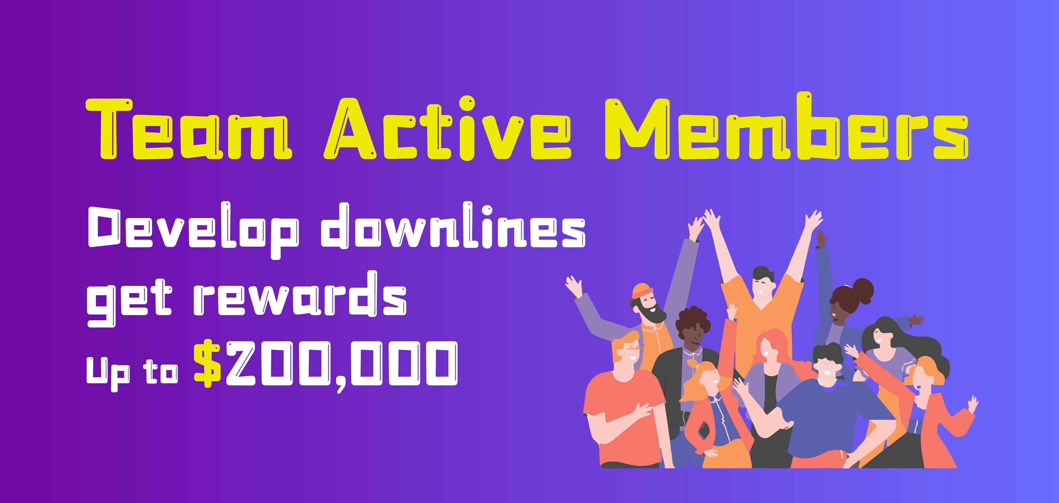 Team Active Member Reward